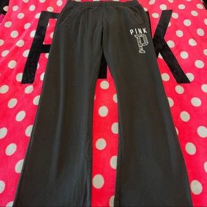 💕 VS PINK 💕 Boyfriend Pants Black Small